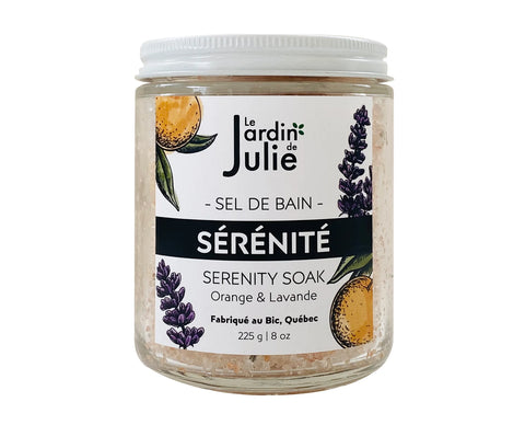 Sel de bain SÉRÉNITÉ - Orange & Lavande