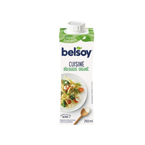 Belsoy préparation crémeuse soya bio sans gluten