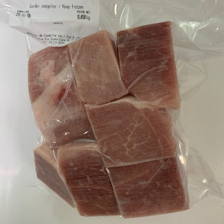 Cubes à brochette de porc