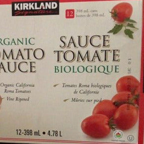Sauce tomate, bio