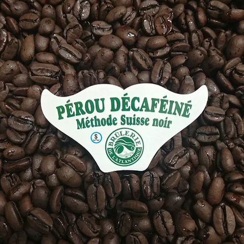 Café Pérou décaféiné noir, bio-équitable