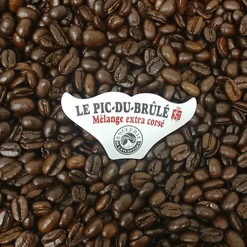 Café Pic-du-brûlé noir, bio