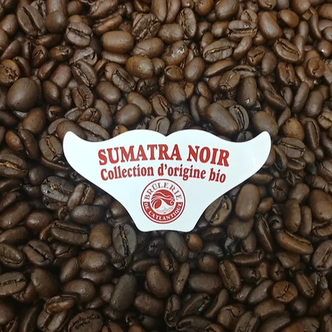 Café Sumatra noir, bio