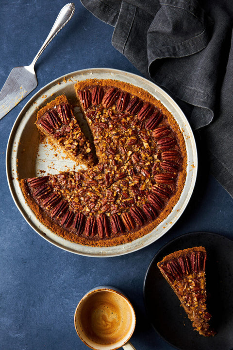 Tarte aux pacanes et sirop d'érable