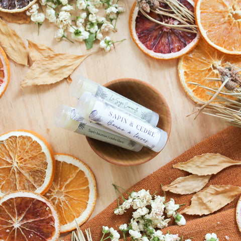 Baume à lèvres - Parfums variés