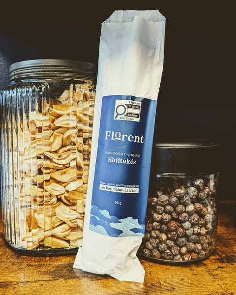 Saucisson sec artisanal - Shitaké