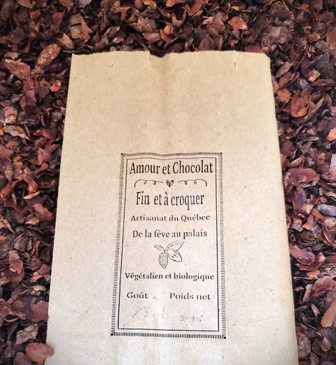 Infusion d'écorce de fèves de cacao