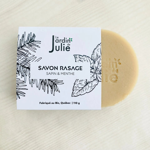 Savon de rasage - Sapin & Menthe - Pour la barbe, le corps et le visage