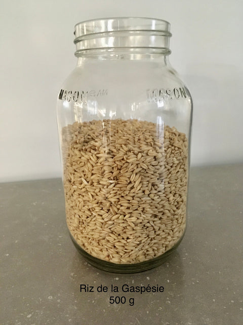 Riz de la Gaspésie bio, vrac