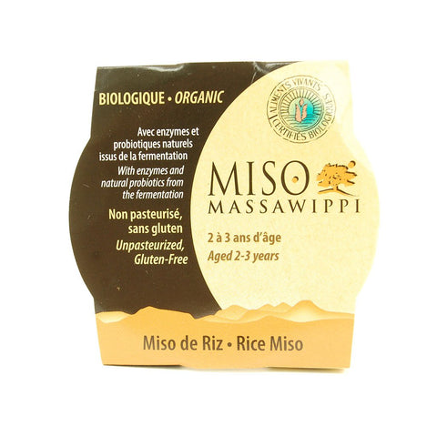 Miso Soya-riz non pasteurisé bio