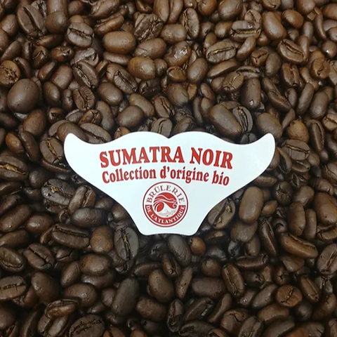 Café Sumatra noir, bio équitable
